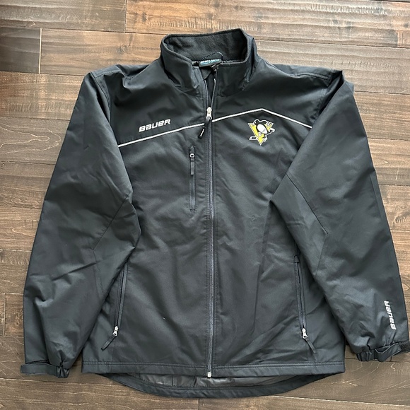 Bauer Lightweight Warmup Jacket Sr -BLK (1039172) - Picture 1 of 6